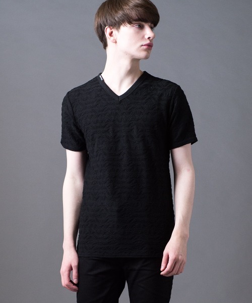 BUFFALO BOBS tシャツ GRAIN(グレイン) ウェーブタック Vネック T 