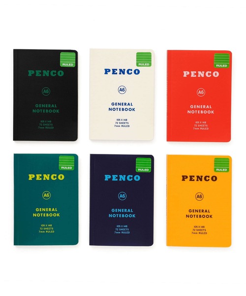 penco 手帳 ペンコ ソフトPPノート Ruled A6 （横罫） : ZOZOTOWN