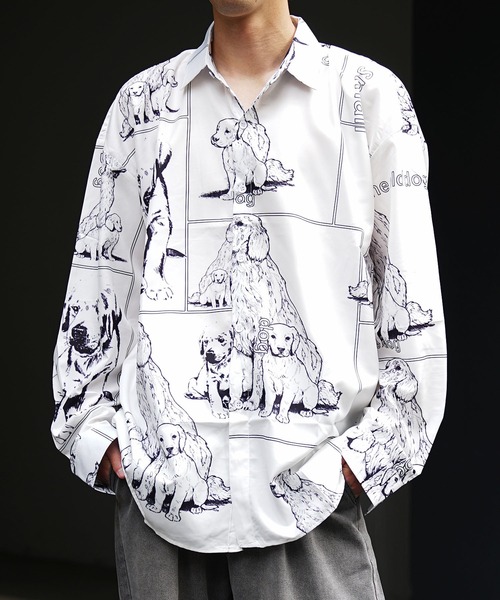 Deuxieme Classes MINITZビッグシルエットシャツ MinoriTY（マイノリティ） オーバーサイズ 半袖シャツ メンズ ビッグ