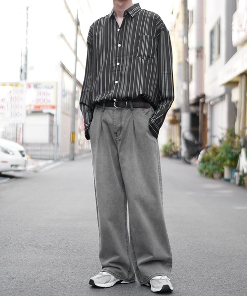 MinoriTY（マイノリティ） シャツ 「MinoriTY」マルチプリント総柄