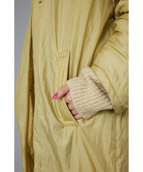 HeRIN.CYE コート モッズコート Long soutien collar coat ロング