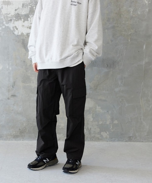 coca（コカ） カーゴパンツ メンズ ナイロンワッシャーカーゴパンツ