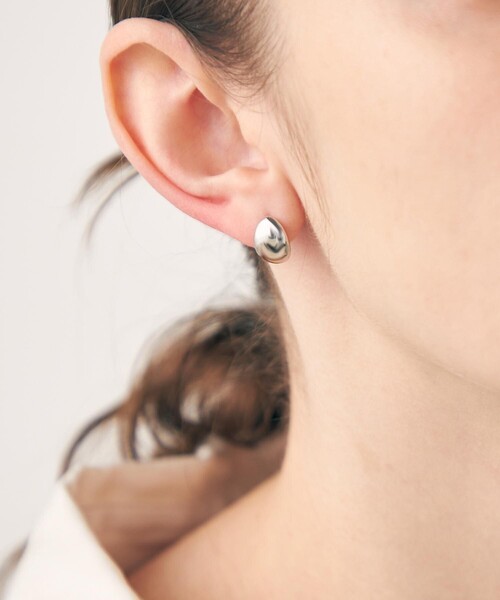 イヤリング ビジュー リバーシブルイヤリング レディース : 80968563  