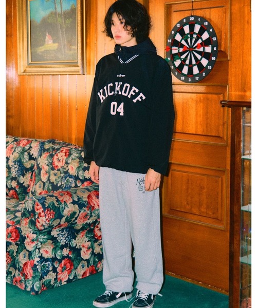 tシャツ 「UNISEX」NASTYKICK／Kick Off Vネックプルオーバ  2112937 レディース メンズ NASTY KICK tシャツ 「UNISEX」NASTYKICK／Kick Off Vネック