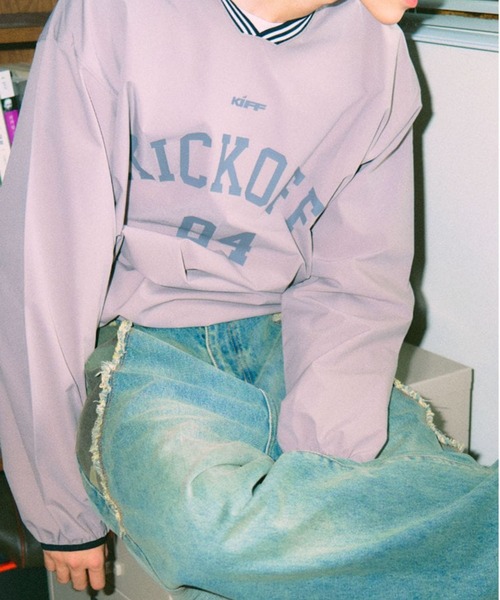 NASTY KICK tシャツ 「UNISEX」NASTYKICK／Kick Off Vネック