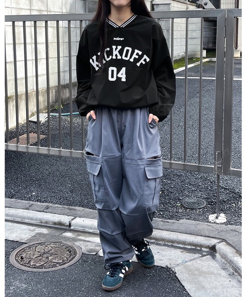 NASTY KICK tシャツ 「UNISEX」NASTYKICK／Kick Off Vネック