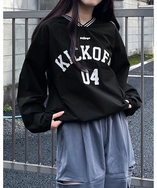 NASTY KICK tシャツ 「UNISEX」NASTYKICK／Kick Off Vネック