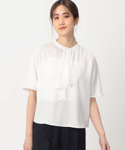 COMME CA ISM（コムサイズム） ブラウス シャツ 夏 半袖 入学式 