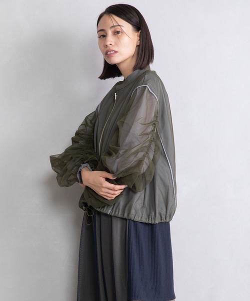MARECHAL TERRE ジャケット ブルゾン チュールブルゾン
