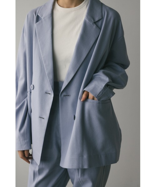 STYLEMIXER ジャケット テーラードジャケット リネンミックス