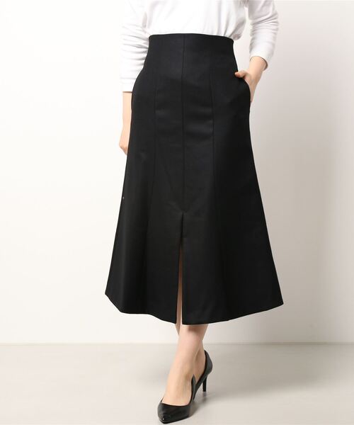 Curensology ハイツイストラッフルスカート美品 ファッション