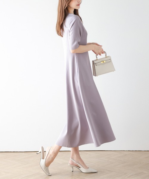 SUGAR BISKET（シュガービスケット） ワンピース フレアミモレ丈