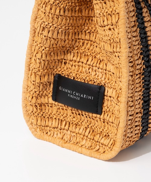 ■GIANNI CHIARINI■MARCELLA マルチェッラ ラフィアクロシェM GIANNI CHIARINI ハンドバッグ MARCELLA ジャンニ キアリーニ
