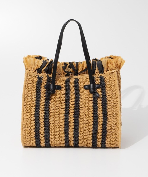 Gianni Chiarini☆X Marcella ストライプ バッグ M♪【送料込】 GIANNI CHIARINI ジャンニキアリーニ トートバッグ MARCELLA M