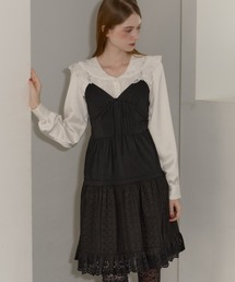 ワンピース 「 新色追加 」lace cami onepiece/レースキャミワンピース