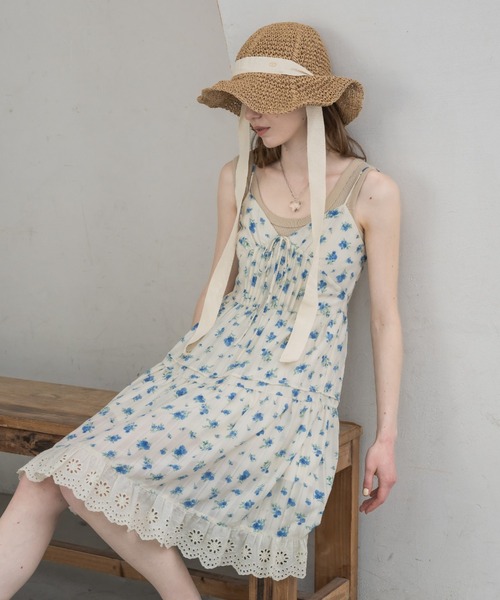 Smyeon Lace cami onepiece レース付きキャミワンピース Lace cami onepiece/レース付きキャミワン ピース（ワンピース
