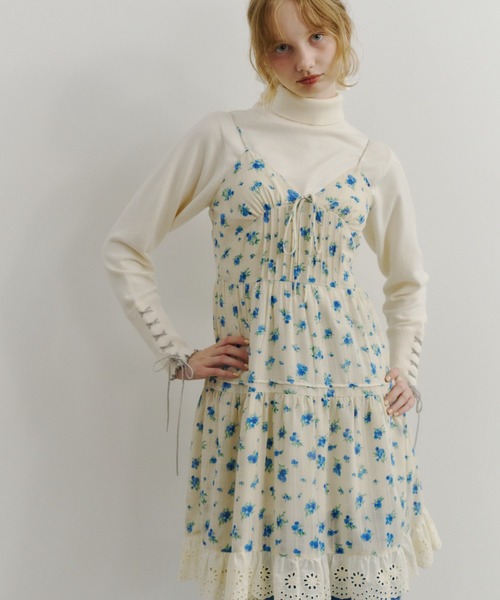 ワンピース lace cami onepiece/レースキャミワンピース