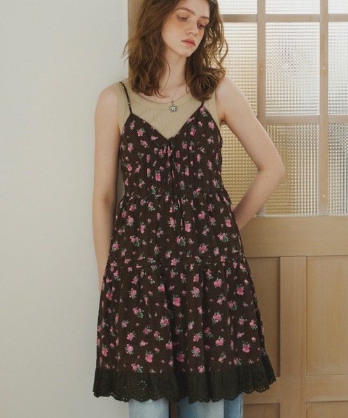 Smyeon Lace cami onepiece レース付きキャミワンピース Lace cami onepiece/レース付きキャミワン ピース（ワンピース