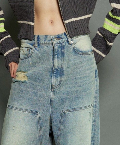 MAISON SPECIAL デニムバギーパンツ/36サイズ MAISON SPECIAL ジーンズ デニム デニムパンツ Baggy Denim