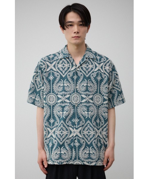 jilsander シアー レース 刺繍 クラフト シャツ ジャケット jilsander シアー レース 刺繍 クラフト シャツ ジャケット