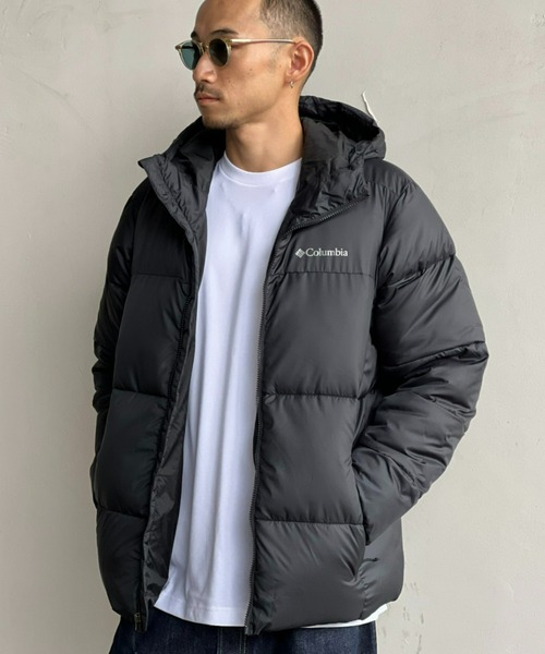 わ*ん様 【希少】Columbia hooded puffer jacket n Columbia（コロンビア） ダウンジャケット ダウン 「Columbia」Puffect