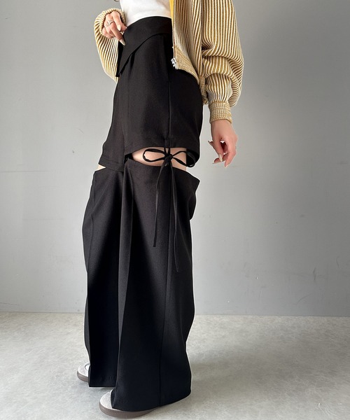 関税込★VIP価格【BOTTEGA VENETA】ストライプ スカート パンツ 33900167B_b_08_215.jpg