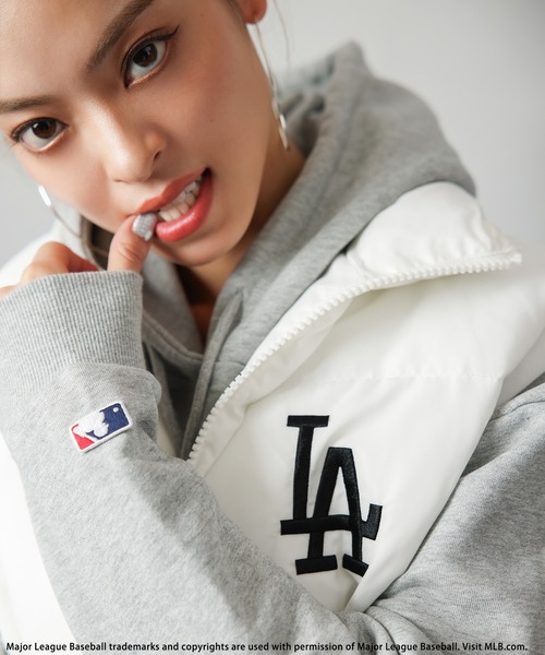 BACK TO THE FIELD コート アウター 「MLB」2WAYロゴパファー 