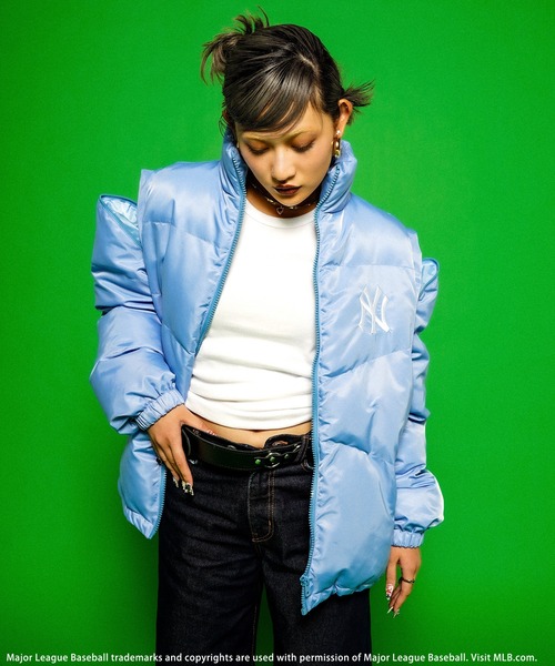 BACK TO THE FIELD コート アウター 「MLB」2WAYロゴパファー 