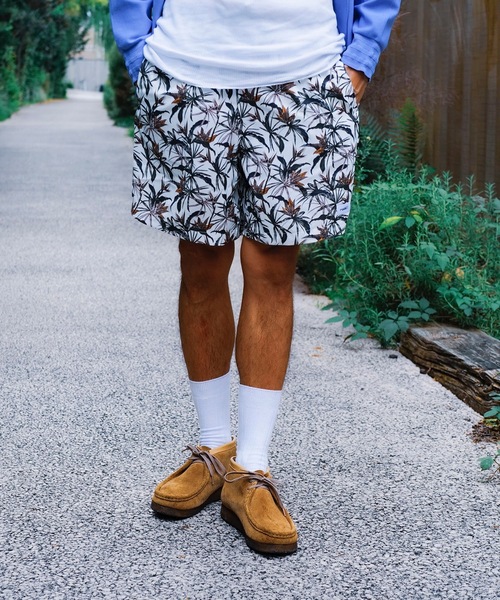 NEIGHBORHOOD ボタニカルショートパンツ rehacer パンツ : Botanical Duck Short Pants Made in Japan