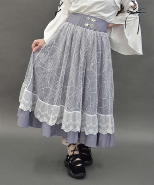 Axes femme poetique ロングスカート axes femme POETIQUE スカート ダークロマンスロングスカート