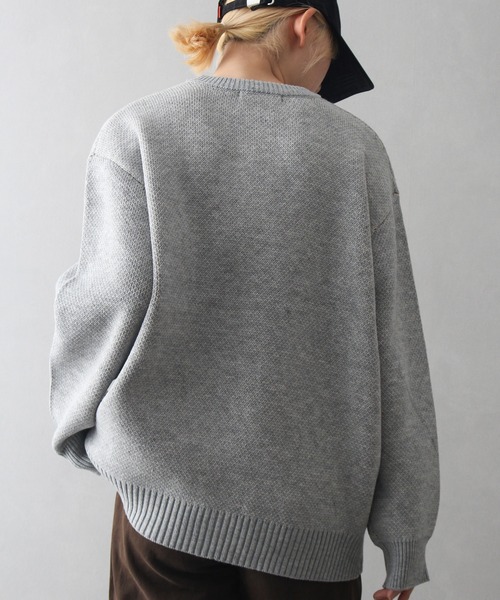 SpRay（スプレイ） ニット セーター キツネジャガードニット