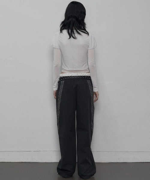 tシャツ 「SETUP‐EXE」MESH LAYERED TOP レディース SETUPEXE tシャツ 「SETUP‐EXE」MESH LAYERED TOP レディース