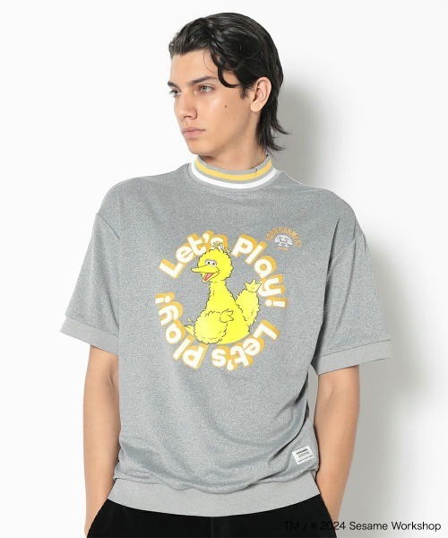 mark＆lona（メンズ半袖Tシャツ、カットソー）（色：グレー系