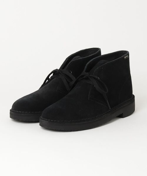 Clarks ブーツ CLARKS Desert BT GTX Black Sde / クラークス デザート 