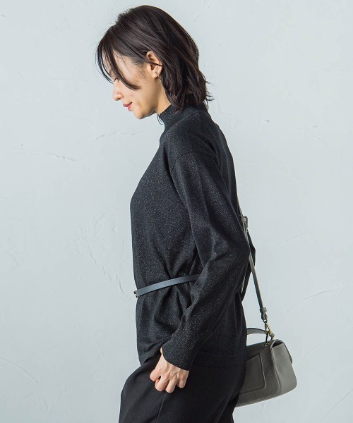 LAUTREAMONT ニット セーター 「WEB限定」SOFT FLUFFラメ