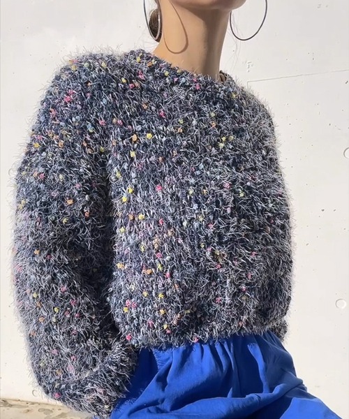 i-SOOK - isook ＊ ボリュームスリーブアンゴラニット 4271792.jpg