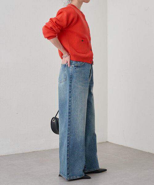 Omekashi（オメカシ） ジーンズ デニム デニムパンツ ワイドストレート