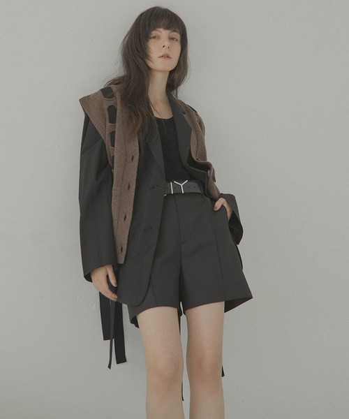 ベスト ジレ テープディテールニットベスト / Tape Detail Knit Vest レディース LE CIEL BLEU ベスト ジレ テープディテールニットベスト / Tape