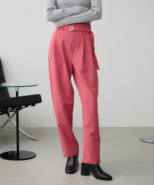 AZUL BY MOUSSY（アズールバイマウジー） スラックス パンツ ベルト