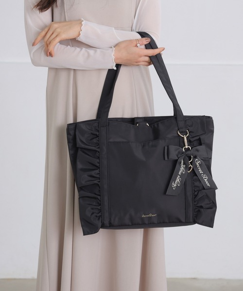 SecretDoor（シークレットドア） トートバッグ トート リボンチャーム