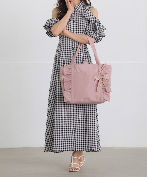 SecretDoor（シークレットドア） トートバッグ トート リボンチャーム