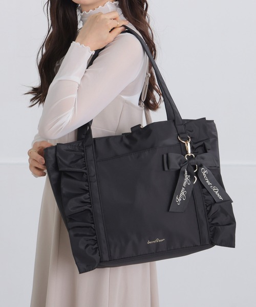 SecretDoor（シークレットドア） トートバッグ トート リボンチャーム