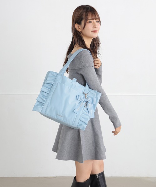 SecretDoor（シークレットドア） トートバッグ トート リボンチャーム