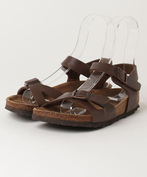 BIRKENSTOCK ブラウン サンダル BIRKENSTOCK 「BIRKENSTOCK」 フラットサンダル 35 ブラウン