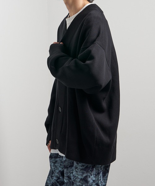 Lui's（ルイス） ニットカーディガン FREE ブラック メンズ : ZOZOTOWN