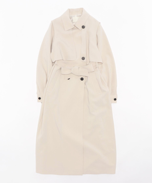 PUBLIC TOKYO（パブリックトウキョウ） トレンチコート 1 ベージュ