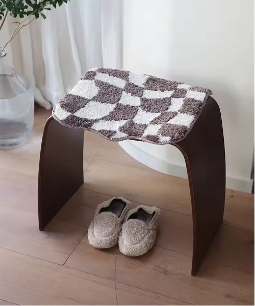 ラグ ラグマット 「 ammy. / エイミードット 」 モノトーン ミニ