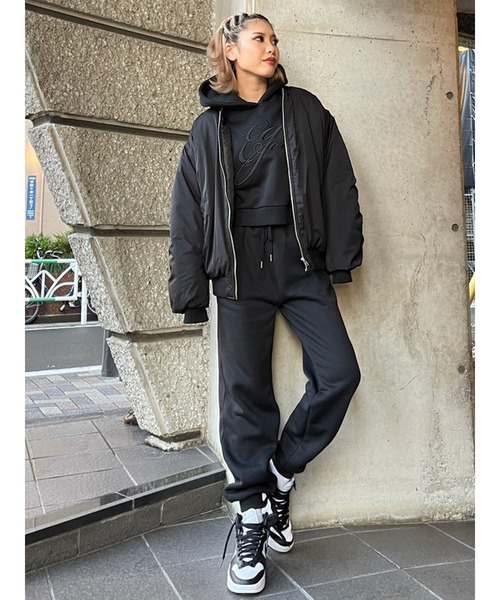 「EGOIST」 ジップアップブルゾン FREE アイボリー レディース_画像8