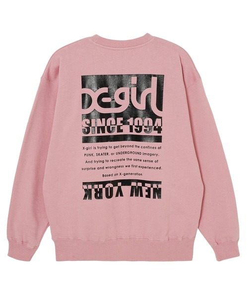 Xgirl スウェット グレー X-girl×ALBL スウェット （グレー） | アルビレディース