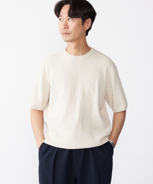 SHIPS（シップス） セーター ニット SHIPS:「手洗い可能」リネン